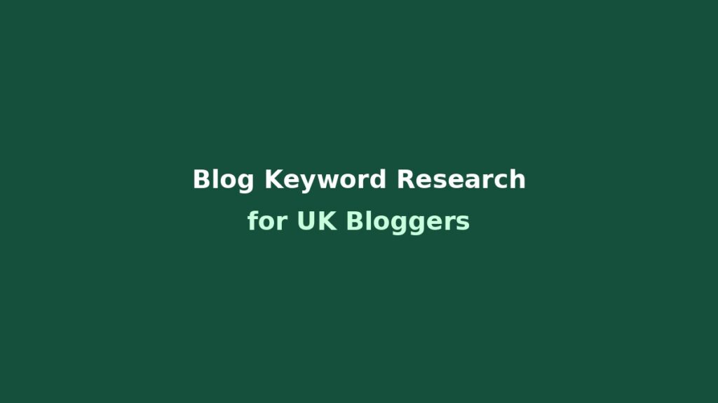 keyword research featured